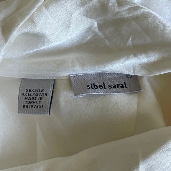 Sibel Saral Silk Luxor Turtleneck Top - Picture 12 of 12